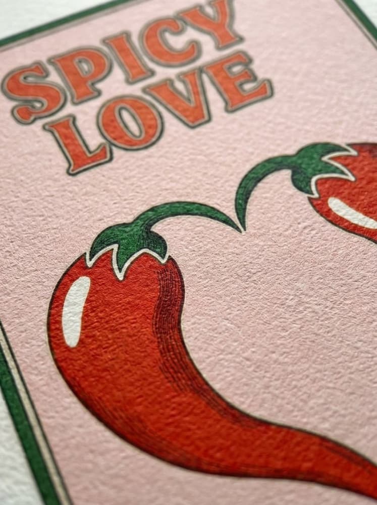 Chili Pepper Spicy Love