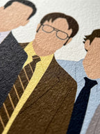 The office siluettes