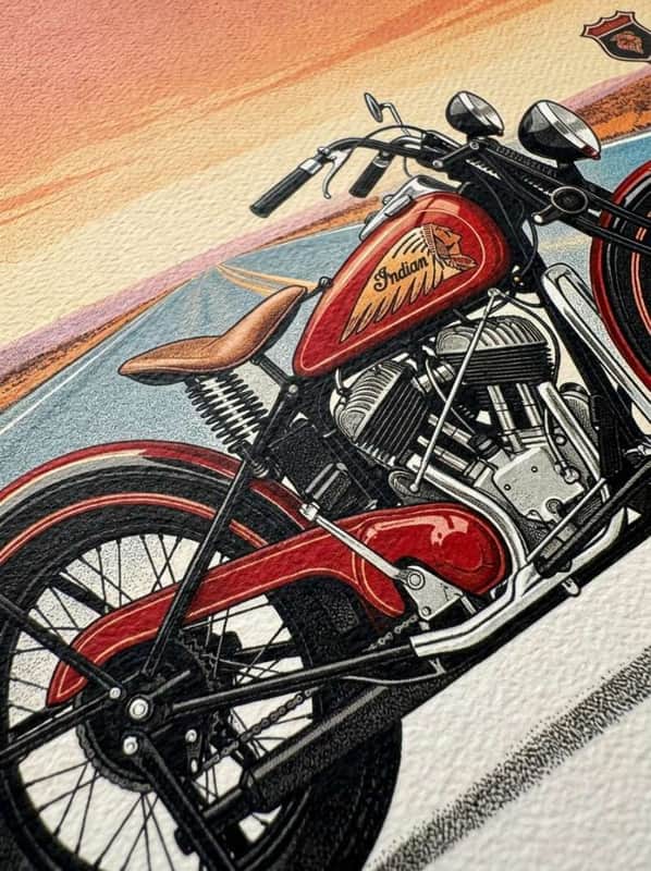 1934 Indian Sport Scout 0