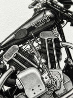 Brough Superior SS100 de 1937