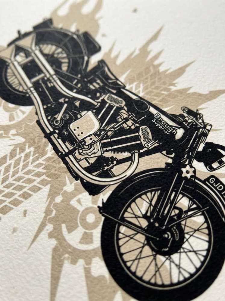 Brough Superior SS100 de 1937
