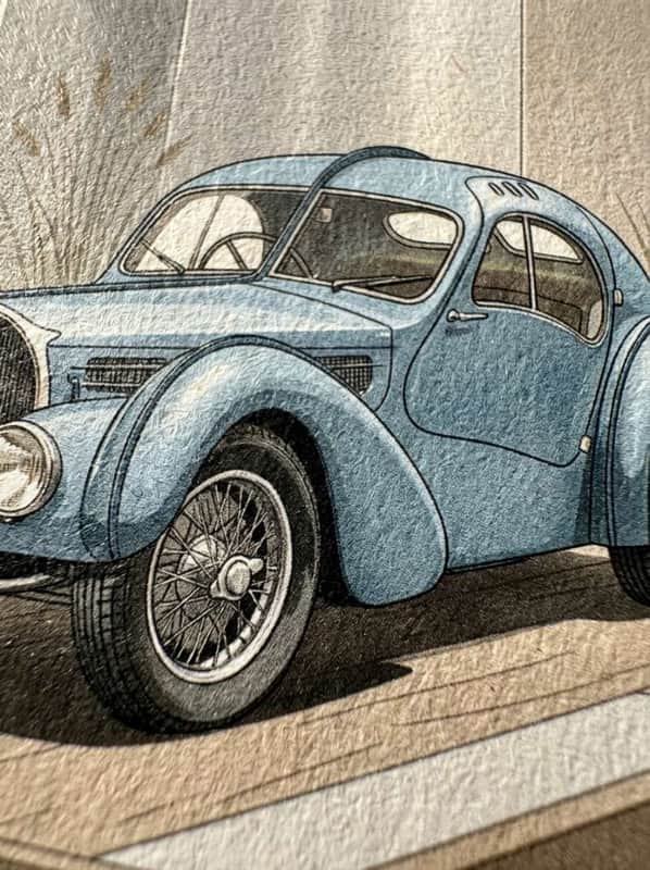 1936 Bugatti Type 57 Sc Coupe Atlantic