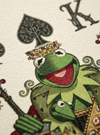 Muppets playing cards
