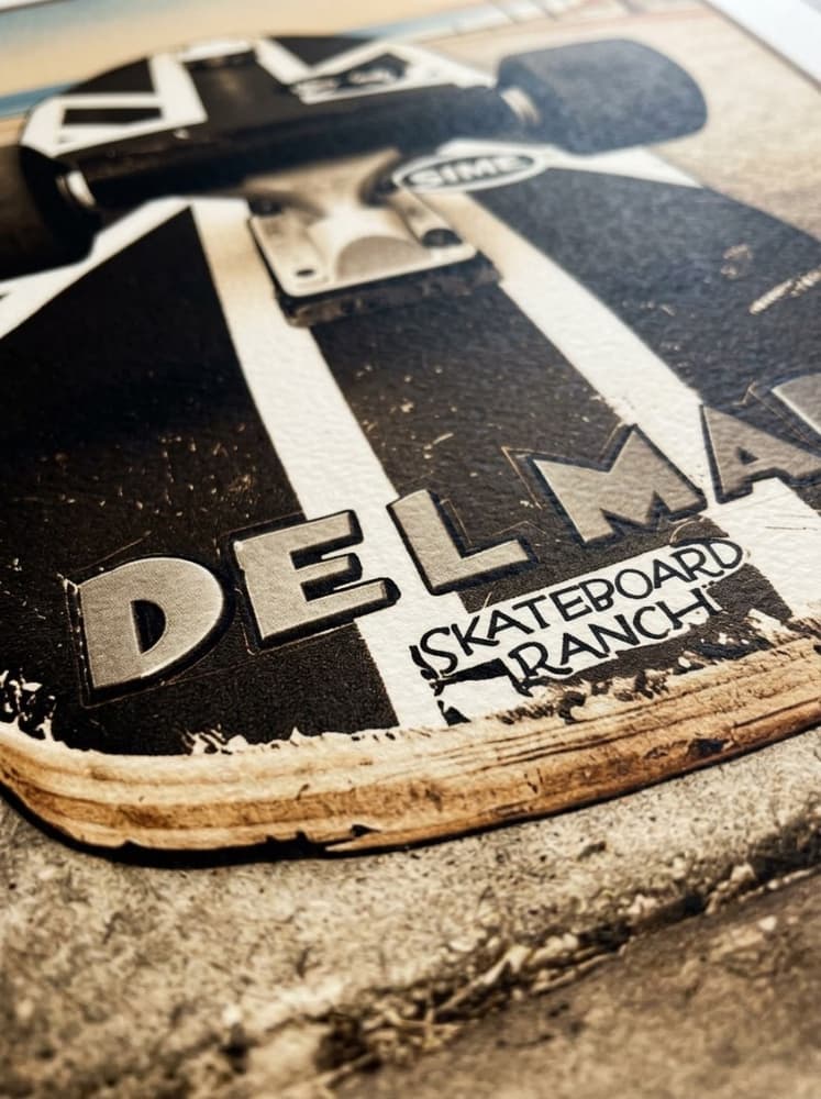 Del Mar Skate Ranch Skateboard 1980s