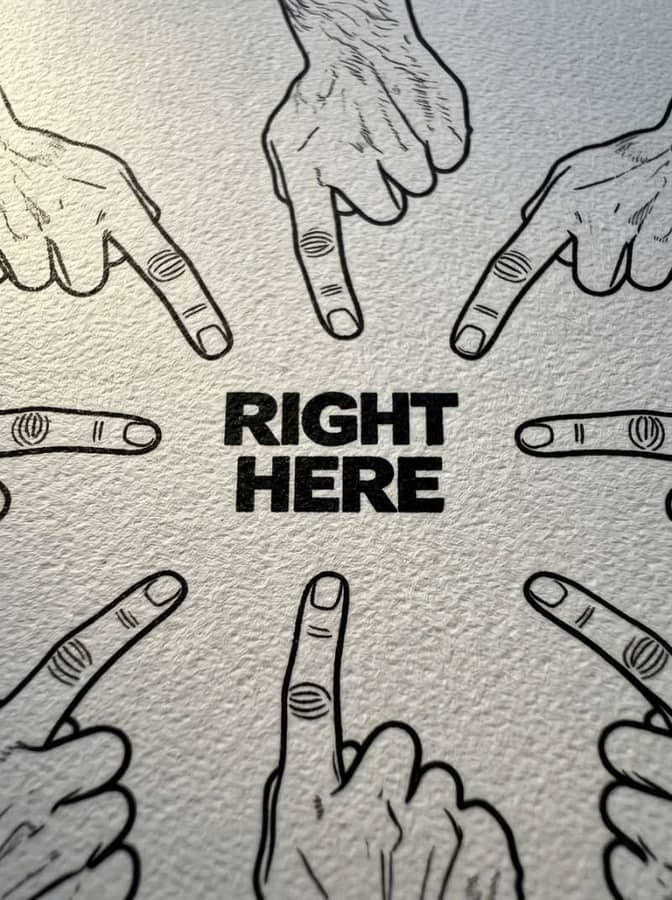 RIGHT HERE