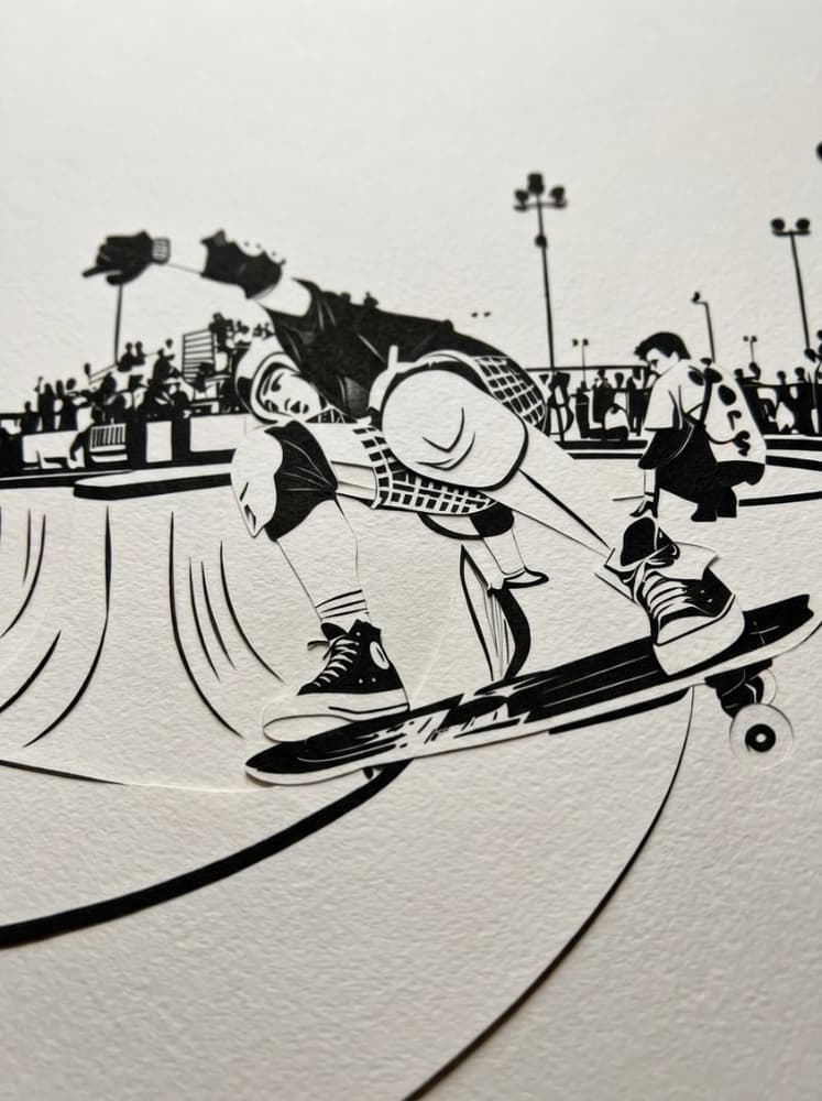 Christian Hosoi BS Layback Board Slide, Upland Pipeline, 1985