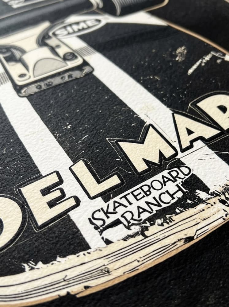 Del Mar Skate Ranch Skateboard 1980s