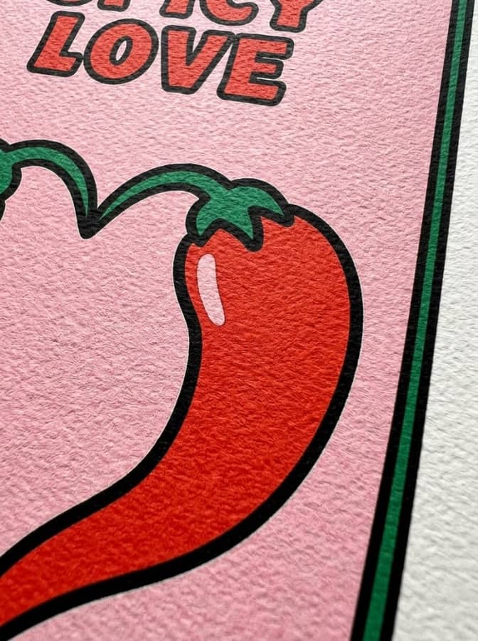 Chili Pepper Spicy Love
