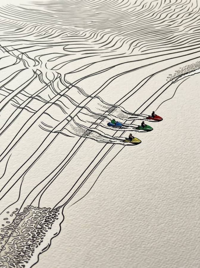 Surf de chocolate en Alaska