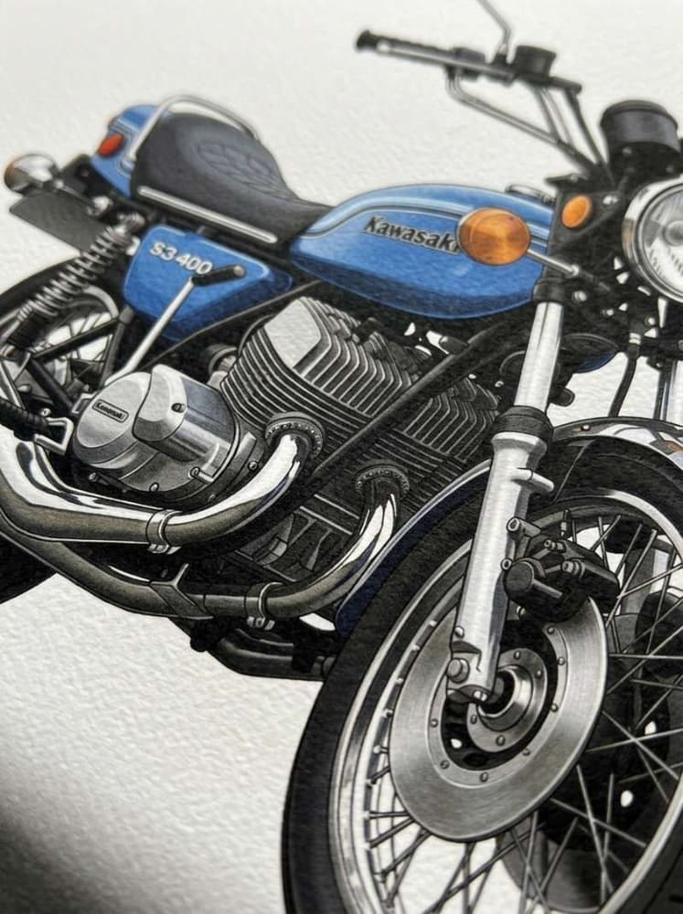Kawasaki H2 Los Dos Tiempos Ms Rpidos Del Mundo En 1971