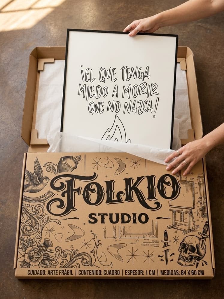 El que tenga miedo a morir....