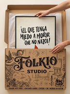 El que tenga miedo a morir....