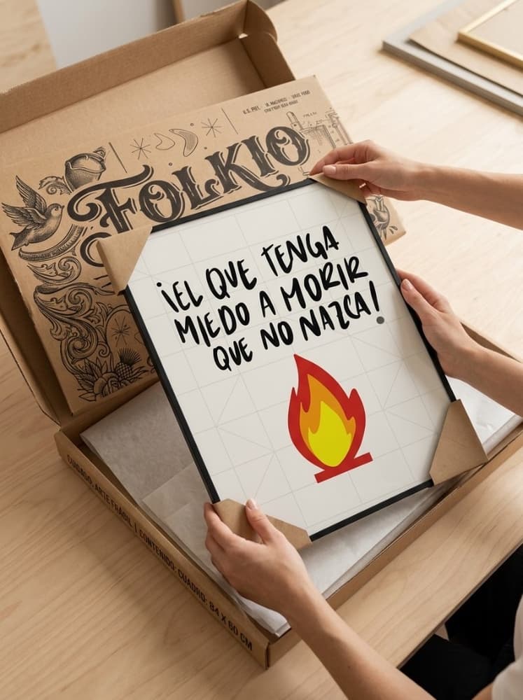 El que tenga miedo a morir....