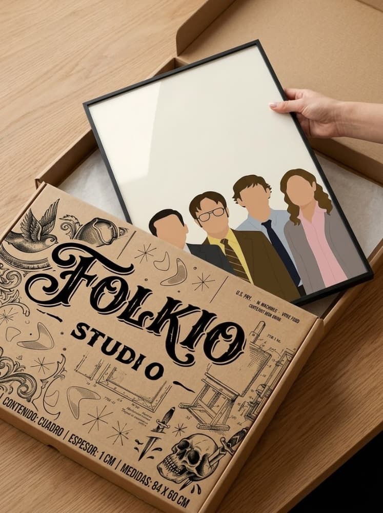 The office siluettes