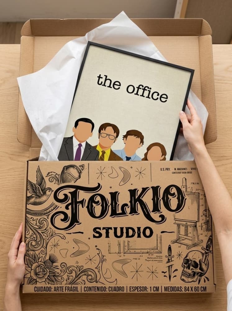 The office siluettes