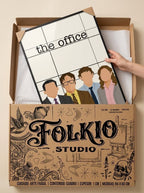 The office siluettes
